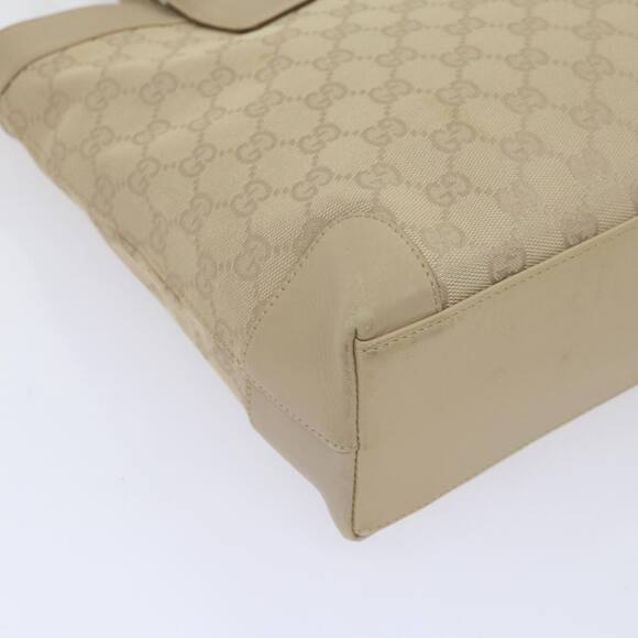 GUCCI GG Canvas Tote Bag Beige - Picture 12 of 16